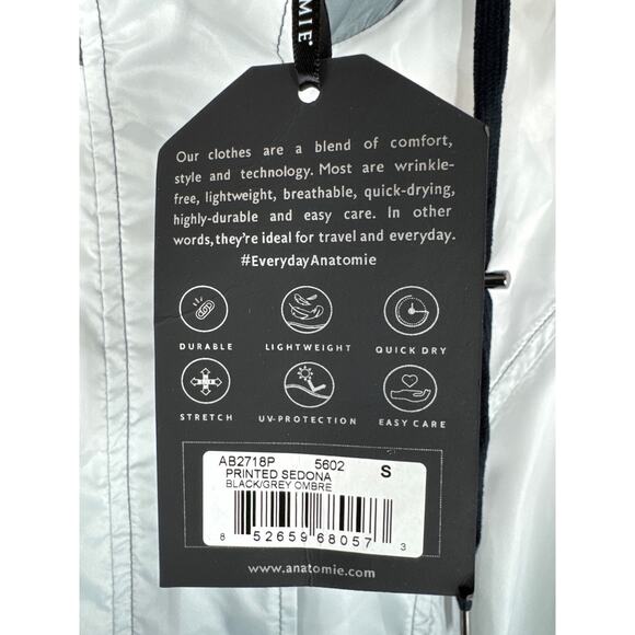 anatomie sedona Long Nylon Ombre Windbreaker, NWT, New with Tags, Small - Picture 9 of 12